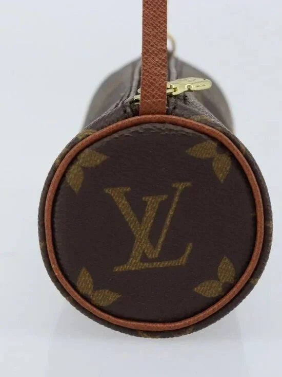 LOUIS VUITTON Monogram Papillon Pouch LV Auth LNZ580 - Picture 6 of 16